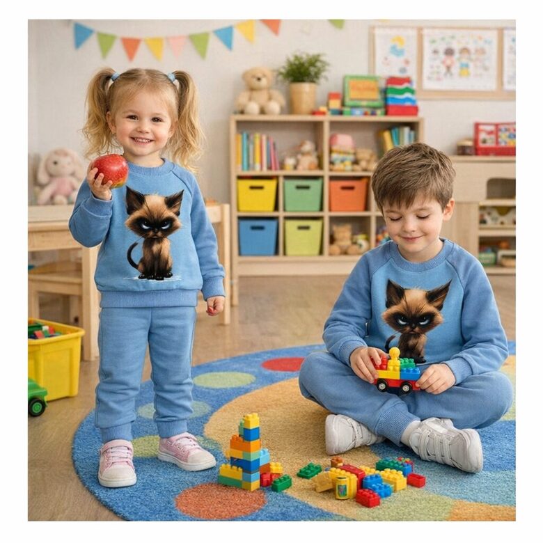 (92) Komplektukas  "Pikts katinėlis" 