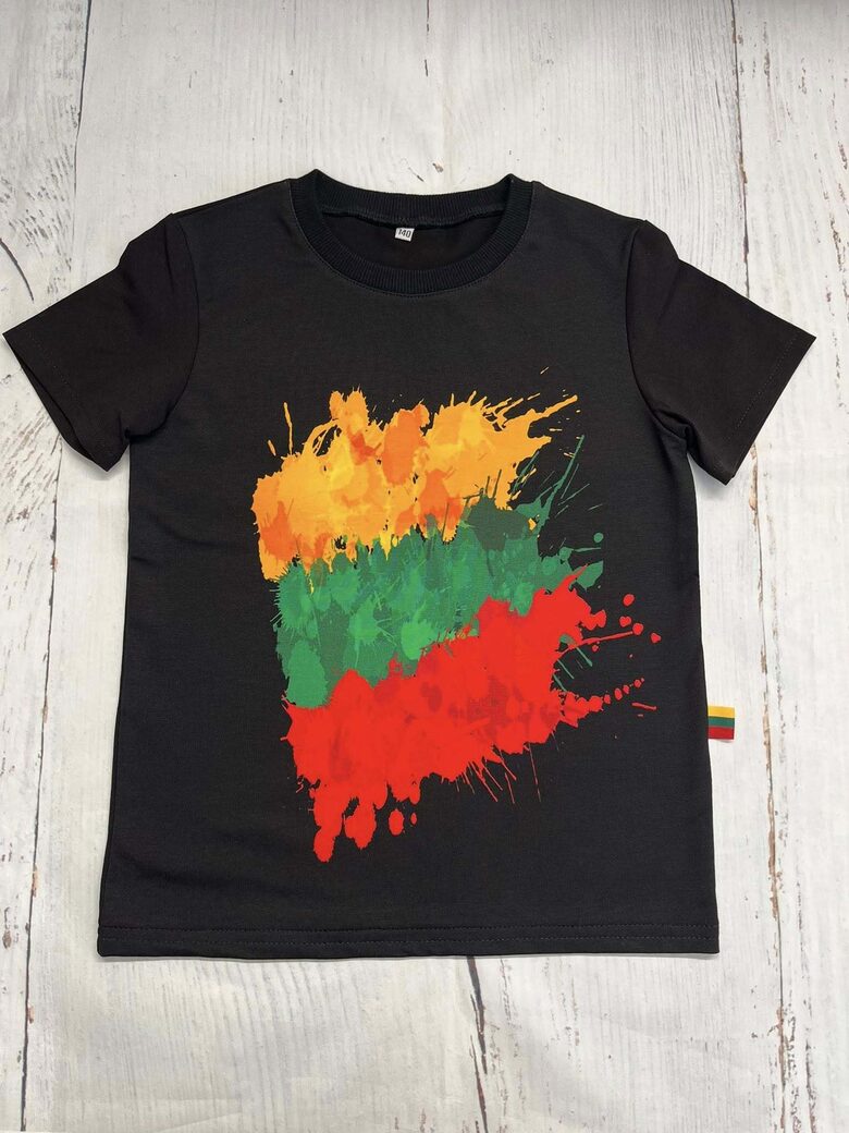 (140) Marškinėliai "Lietuvos vėliava" 