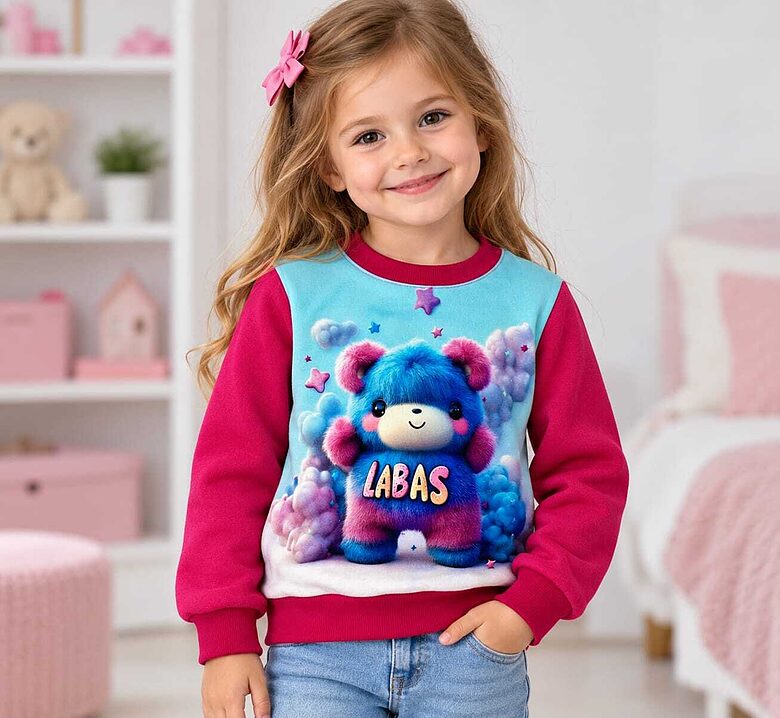 (Dydis nuo 98 iki 140)   Džemperis “Labas”  