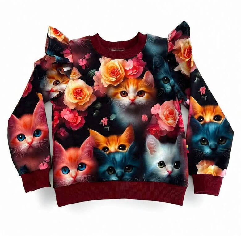  (110/116) Džemperis "Katinėliai"  