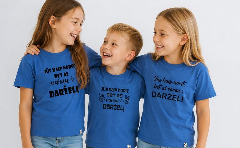 (98-128)  Marškinėliai “Darželis”  -60%