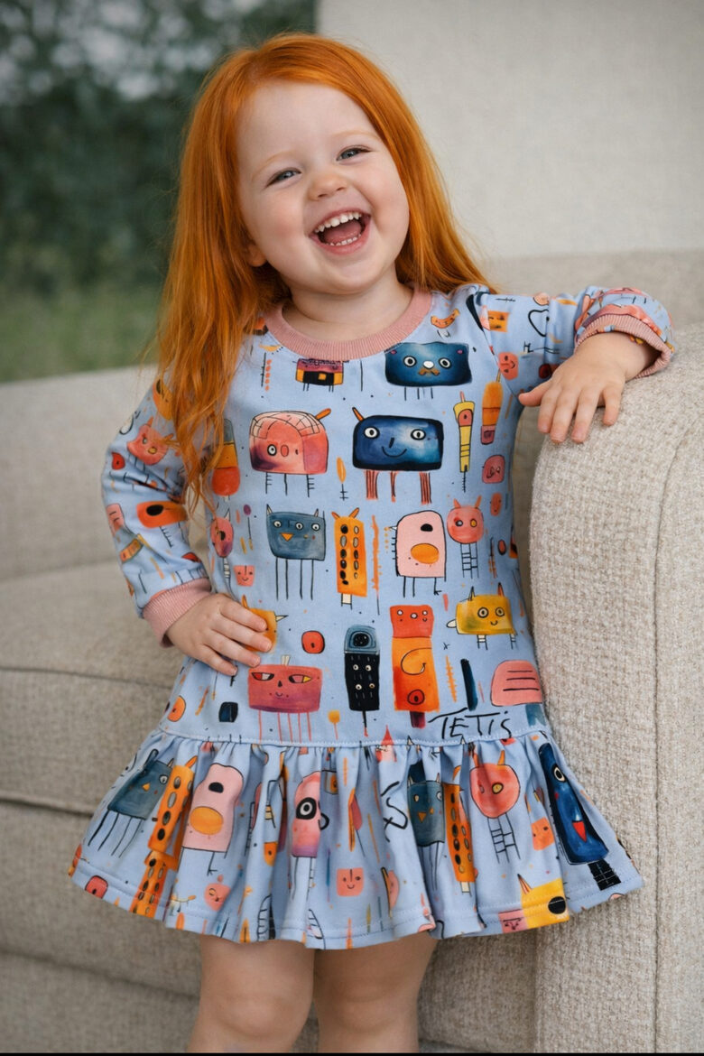 (98-128) Suknelė “Mieli babaušiukai”  