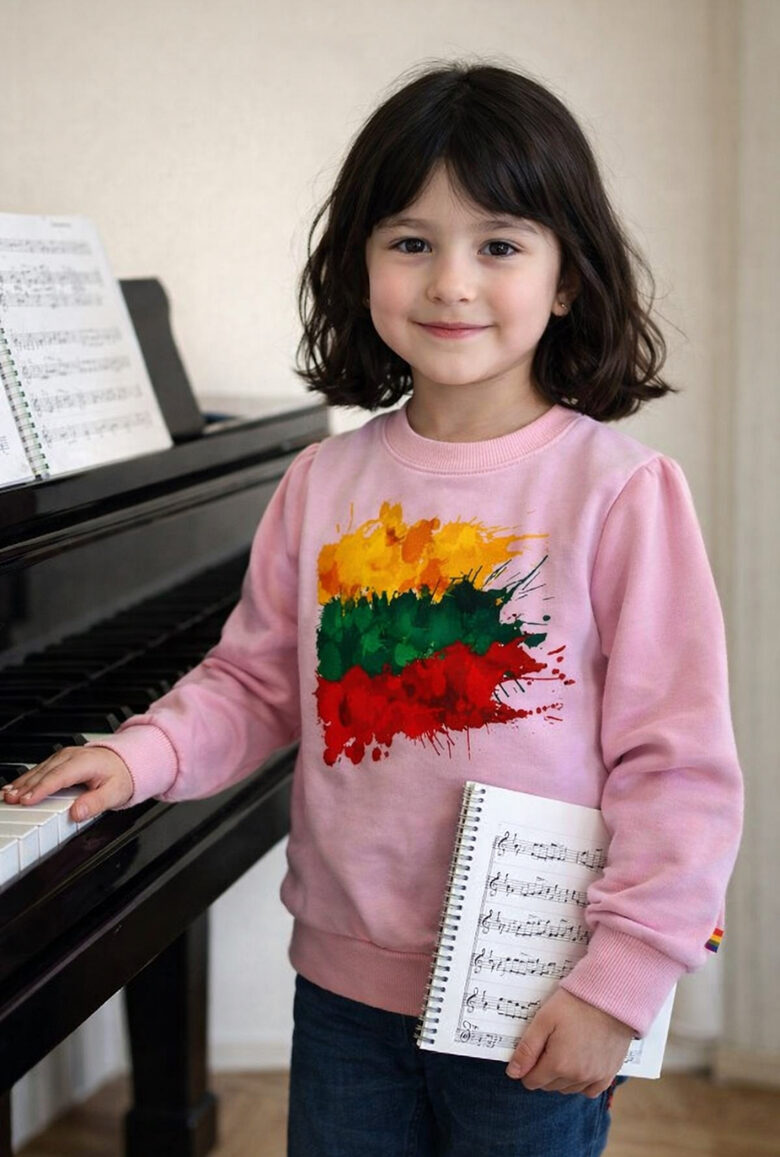 (116-128) Džemperis "Lietuvos vėliava" 