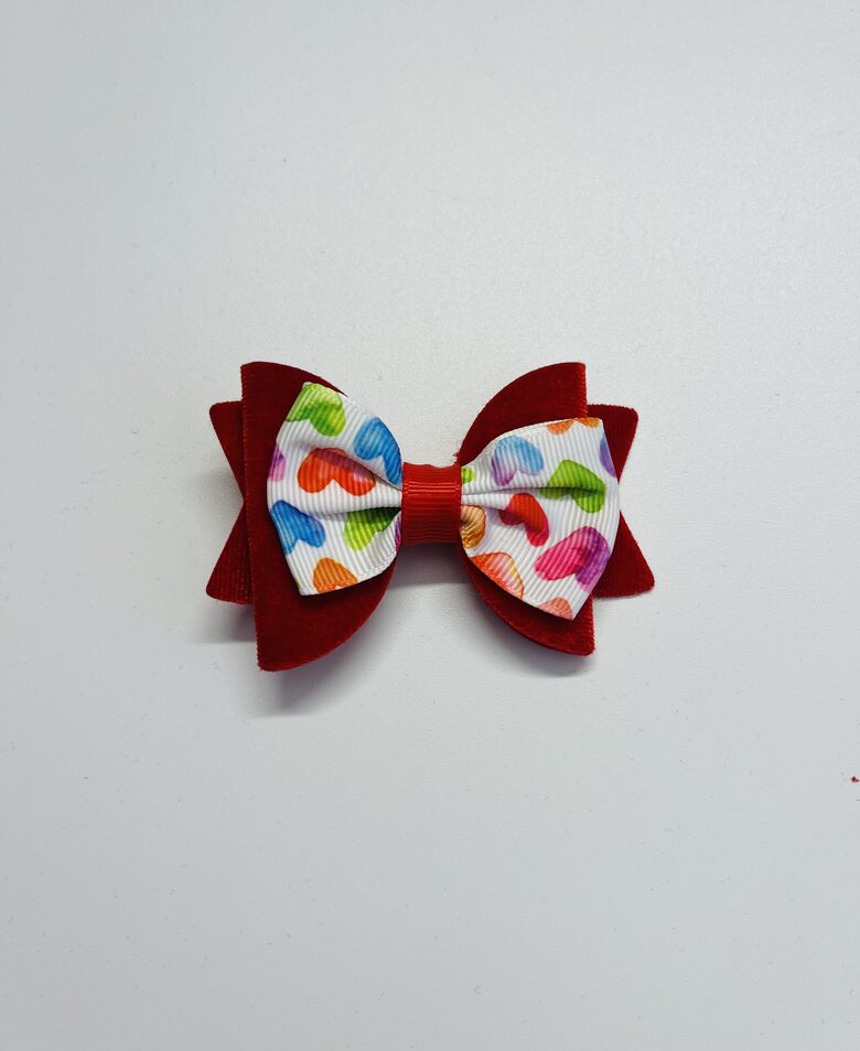 Plaukų segtukas “Širdelės”