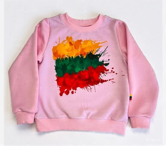 (116-128) Džemperis "Lietuvos vėliava" 