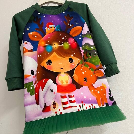 (98) Suknelė "Kalėdų stebūklas" 