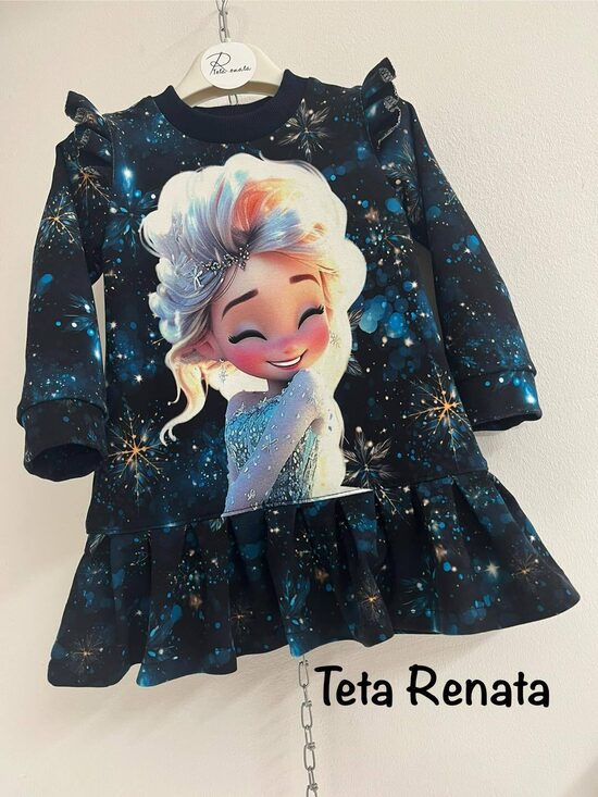 (92-116) Suknelė "Laiminga Elza" 