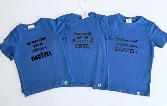 (98-128)  Marškinėliai “Darželis”  -60%