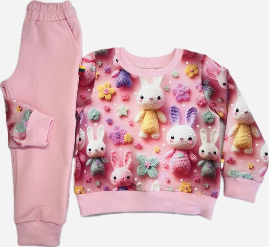 (86-110) Komplektukas "Megzti žaislai"  