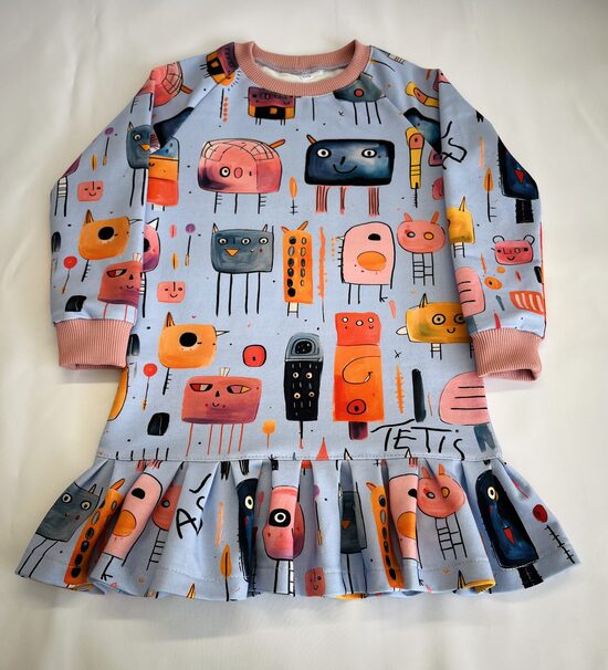 (98-128) Suknelė “Mieli babaušiukai”  