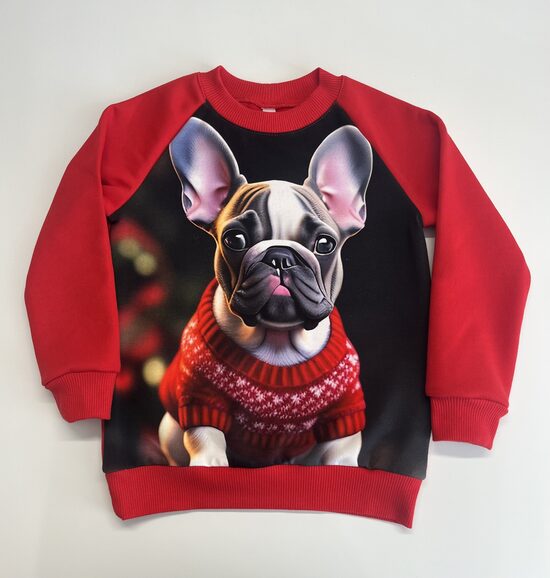 (104-128) Džemperis “Prancūzų buldogas” 