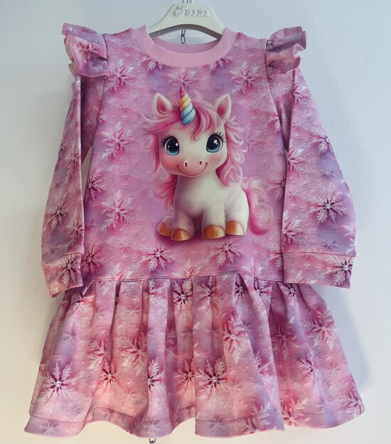 (104) Suknelė “Žiemos vienaragiukas”