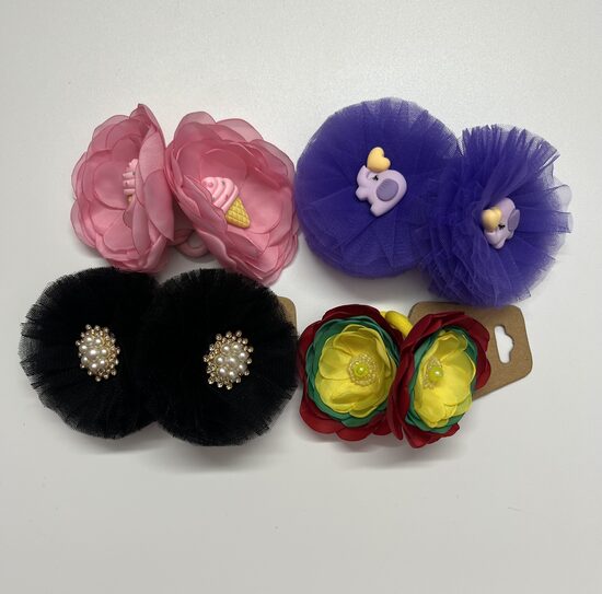 Plaukų gumelių rinkinukas "4 porelės"