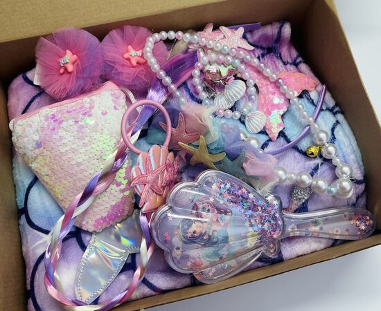 (2-6 metai) Dovanų rinkinukas “Undinėlė”