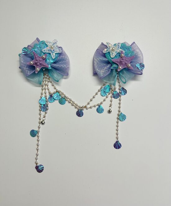 Plaukų segtukai “Undinėlės svajonė”