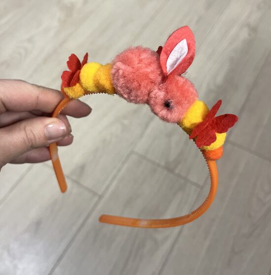 Plaukų lankelis “Zuikis puikis”