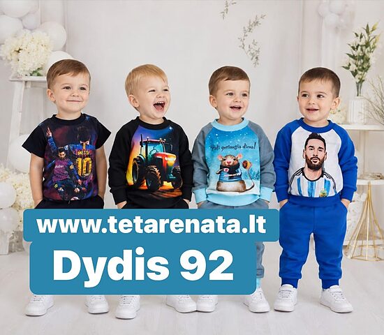 (Dydis 92) Rinkinukas berniukui  -40% nuolaida