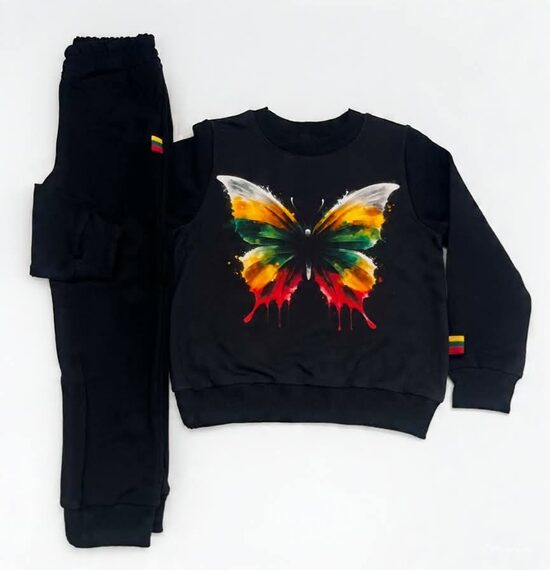 Komplektas “Trispalvis drugelis”