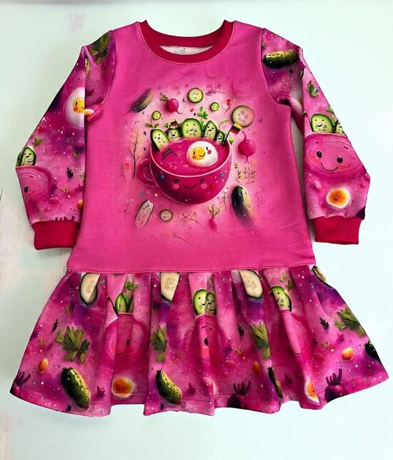 (104-134) Suknelė "Šaltibarščiai" 