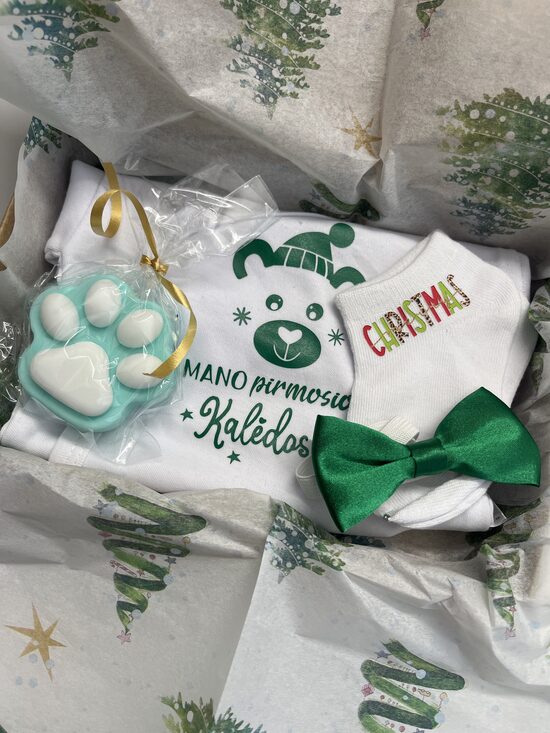 (62dydis) Dovanų rinkinukas “Pirmosios Kalėdos” 